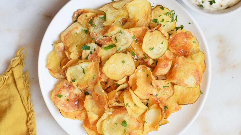 Home Made Potato Chips Home Made Potato Chips