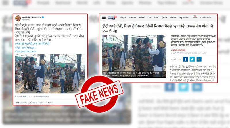 Fact check: Based on Manjinder Sirsa's tweet, News 18 ran fake news Fact check: Based on Manjinder Sirsa's tweet, News 18 ran fake news