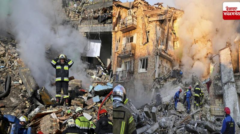 Russia launches major attack in Kiev with drones and missiles Russia launches major attack in Kiev with drones and missiles