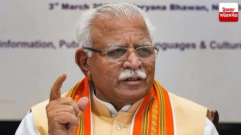 People sitting on Shambhu border are not real farmers - Manohar Lal Khattar People sitting on Shambhu border are not real farmers - Manohar Lal Khattar