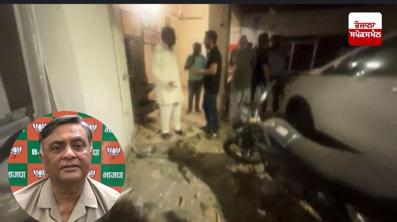 Grenade attack on BJP leader's house in Jalandhar Grenade attack on BJP leader's house in Jalandhar