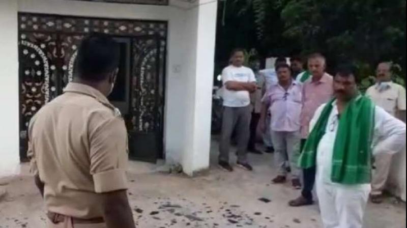 Bombs hurled at Odisha MLAs 2 residences Bombs hurled at Odisha MLAs 2 residences