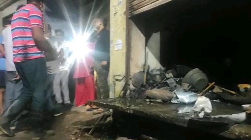 A fire broke out at a shop in Amritsar