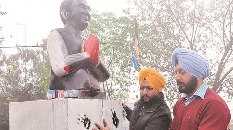 Youth Akali Dal leaders Gurdeep Gosha and Meetpal Dugri Youth Akali Dal leaders Gurdeep Gosha and Meetpal Dugri