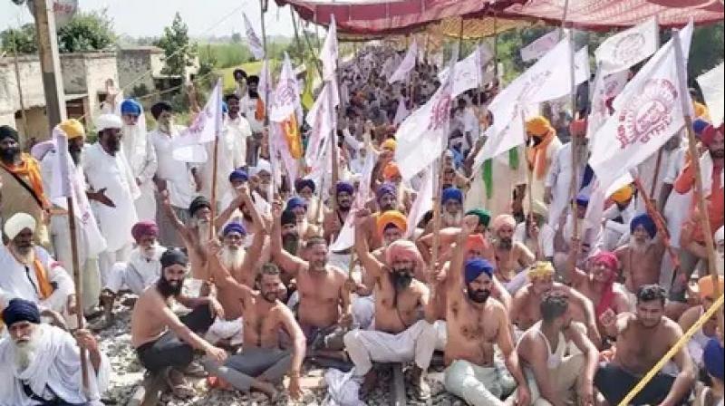 farmer protest farmer protest