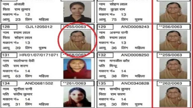 100 voter ID cards in Haryana have only one woman's picture, Charanjit Kaur said - I have been troubled for 7 years 100 voter ID cards in Haryana have only one woman's picture, Charanjit Kaur said - I have been troubled for 7 years