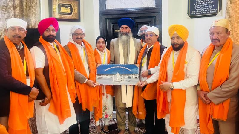 BJP delegation paid obeisance at Sri Kartarpur Sahib BJP delegation paid obeisance at Sri Kartarpur Sahib