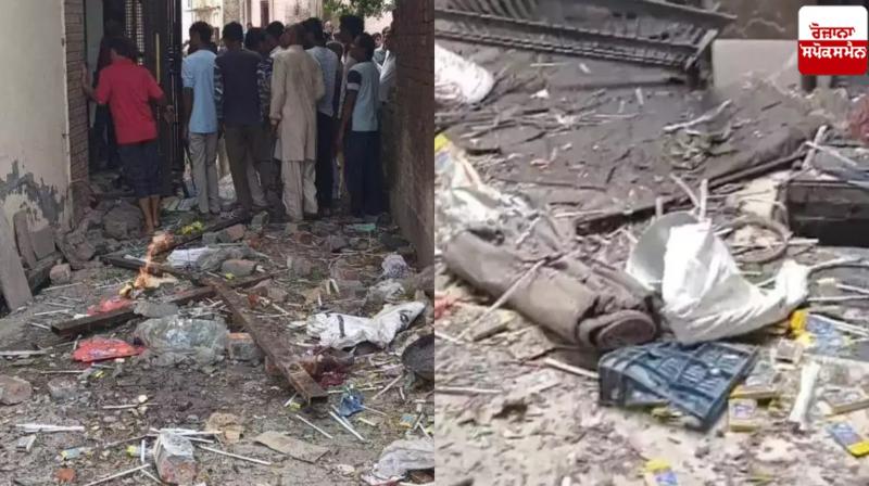 An explosion in an illegal firecracker factory Haryana News An explosion in an illegal firecracker factory Haryana News