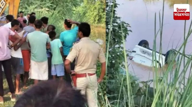 Three members of a family die after car falls into canal in Patna Three members of a family die after car falls into canal in Patna