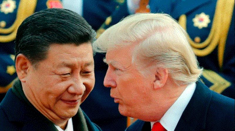donald trump and Xi Jinping
