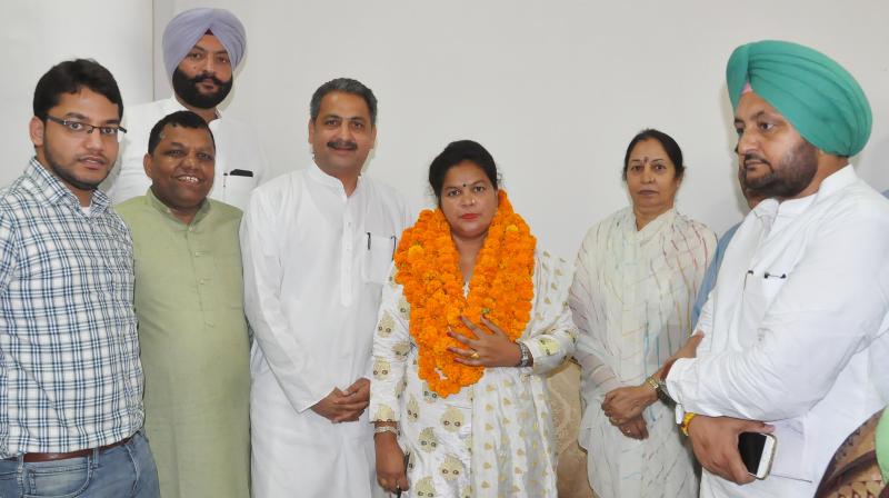 Punam Kangra assumes office as member Punjab State Schedule Castes Commission Punam Kangra assumes office as member Punjab State Schedule Castes Commission
