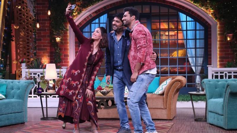 Yami Gautam-Vicky Kaushal-Kapil Sharma Yami Gautam-Vicky Kaushal-Kapil Sharma