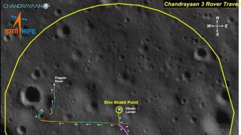 Lander Vikram, rover Pragyan in final leg of Moon mission Lander Vikram, rover Pragyan in final leg of Moon mission