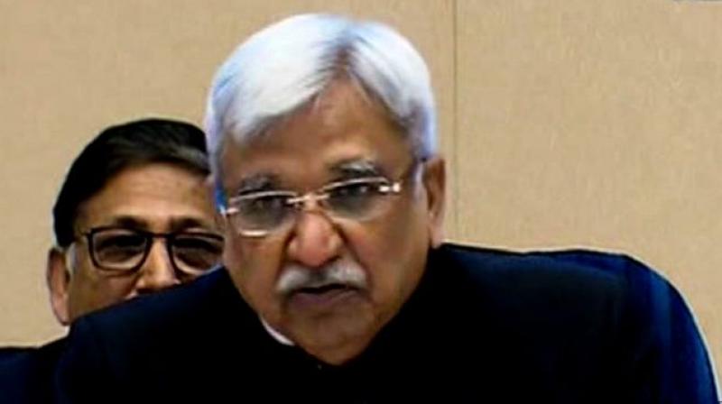 Chief Election Commissioner Sunil Arora gave information Chief Election Commissioner Sunil Arora gave information