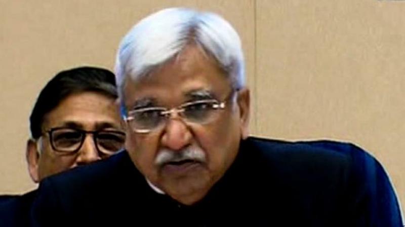  Chief Election Commissioner Sunil Arora gave information