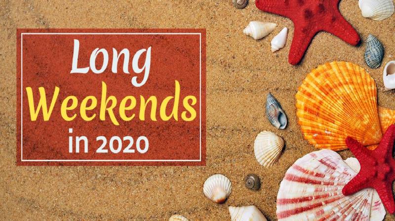 Long weekends and holidays in 2020 plan