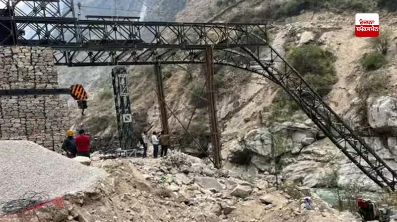 Hemkund Sahib yatra Bailey bridge collapsed News in punjabi Hemkund Sahib yatra Bailey bridge collapsed News in punjabi