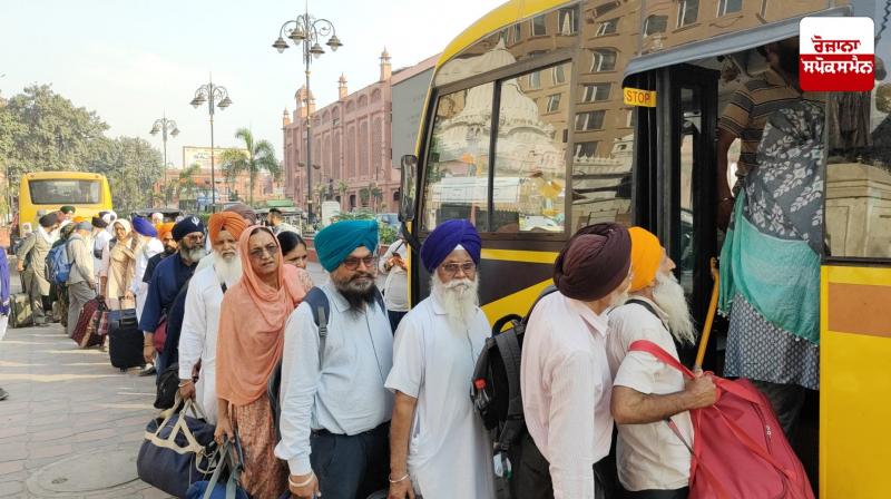 Sikh pilgrims going to Pakistan News in punjabi 