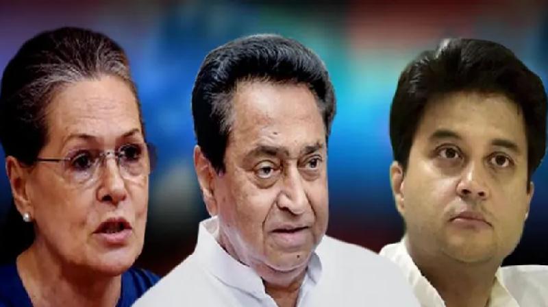 Political crisis in madhya pradesh congress president sonia gandh