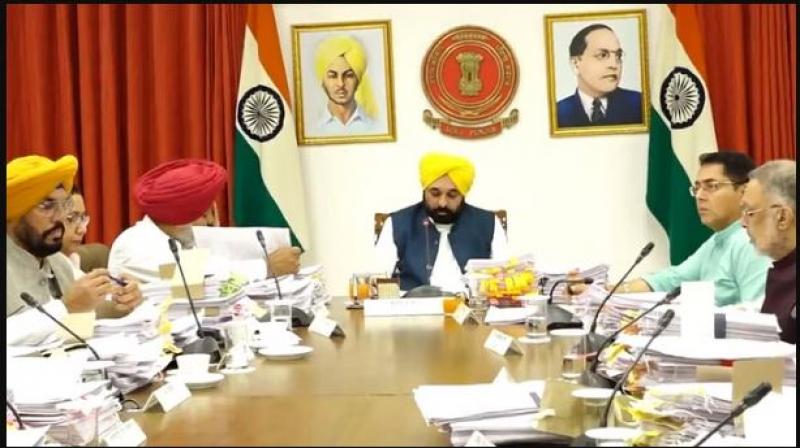 Punjab Cabinet meeting Punjab Cabinet meeting