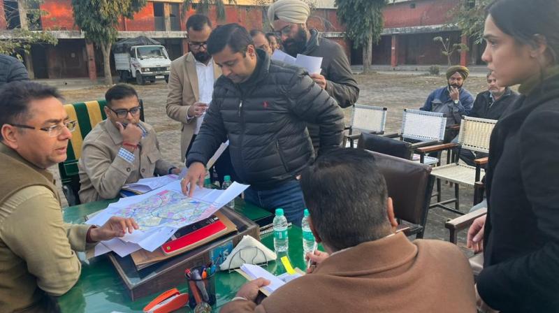 AMAN ARORA INSPECTS AT PATIALA GOVT PRINTING PRESS