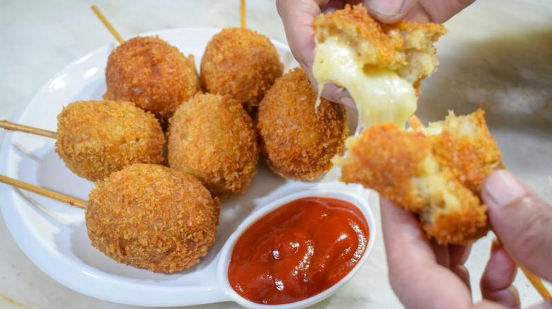 Cheese Lollipop Cheese Lollipop