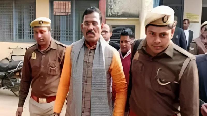 Uttar Pradesh BJP MLA Ramdular Gond accused of rape Uttar Pradesh BJP MLA Ramdular Gond accused of rape