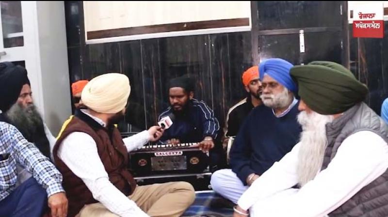 Blind people perform service in this Gurdwara Sahib in Punjab Blind people perform service in this Gurdwara Sahib in Punjab