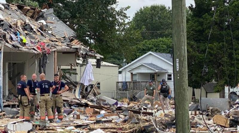 Explosion in the house in America, 3 died Explosion in the house in America, 3 died