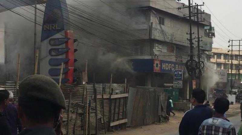 Tension begins again in Shillong Tension begins again in Shillong