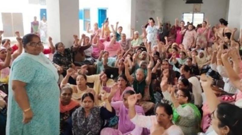 Anganwadi workers to open legitimate demands Morcha against Center, siege of Parliament during monsoon session