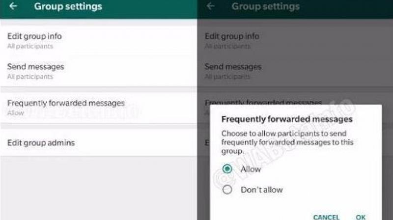 Whatsapp frequently forwarded message Whatsapp frequently forwarded message