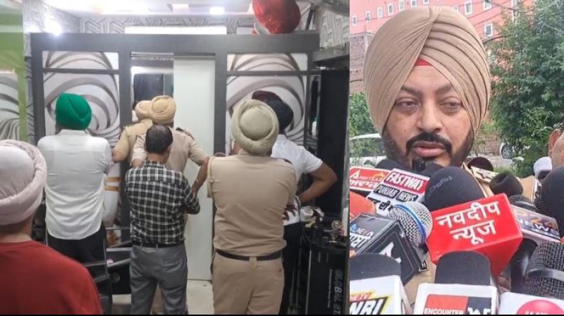 Amritsar Spa Center Police raid Amritsar Spa Center Police raid