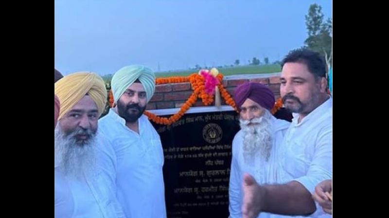 MLA Harmeet Singh Pathanmajra and Gurlal Ghanaur MLA Harmeet Singh Pathanmajra and Gurlal Ghanaur