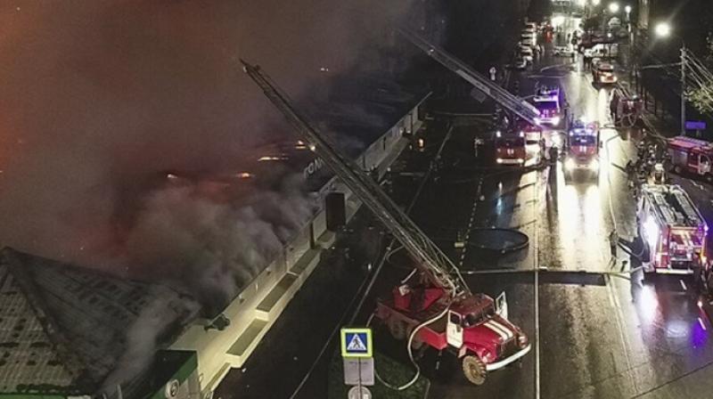 Russia: A terrible fire broke out in a cafe, 15 people died Russia: A terrible fire broke out in a cafe, 15 people died