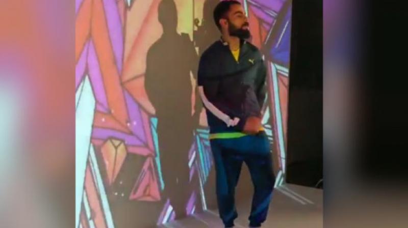 Virat Kohli post dance video on social media