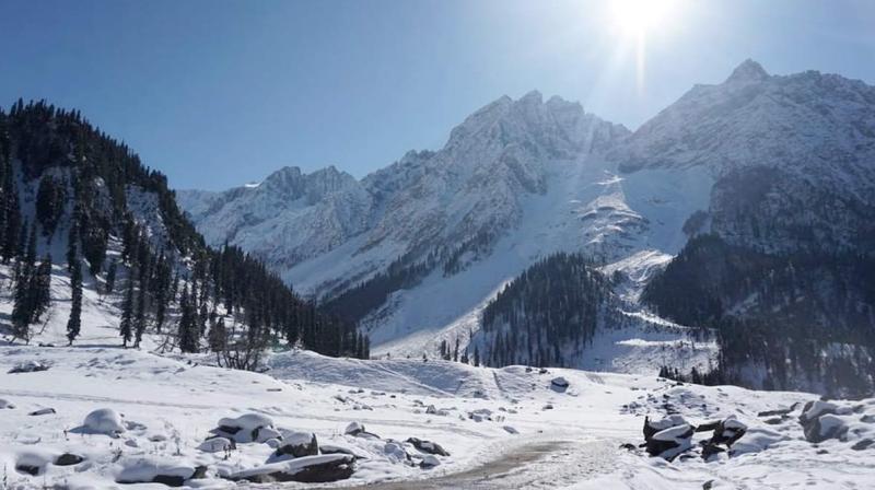 Kashmir receives first snowfall of the season visit gulmarg to enjoy