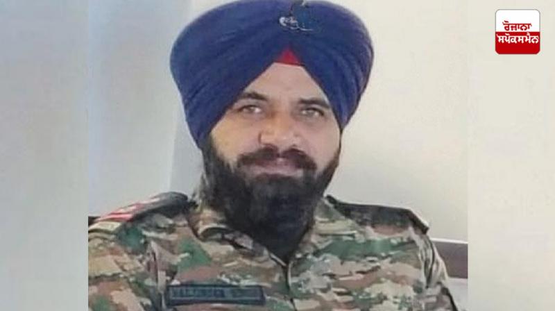 Subedar died due to heart attack while on duty Fazilka News in punjabi Subedar died due to heart attack while on duty Fazilka News in punjabi