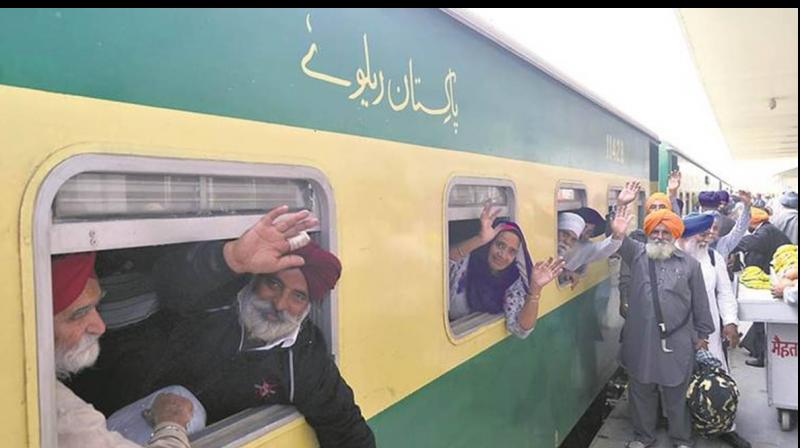 Sikh pilgrims Sikh pilgrims