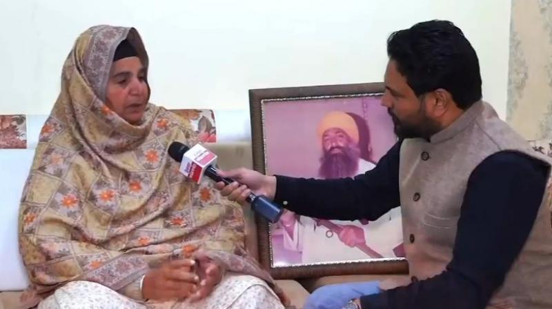 Bhai Gurdev Singh Kaunke's wife Bhai Gurdev Singh Kaunke's wife