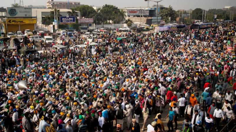 Farmers Protest 