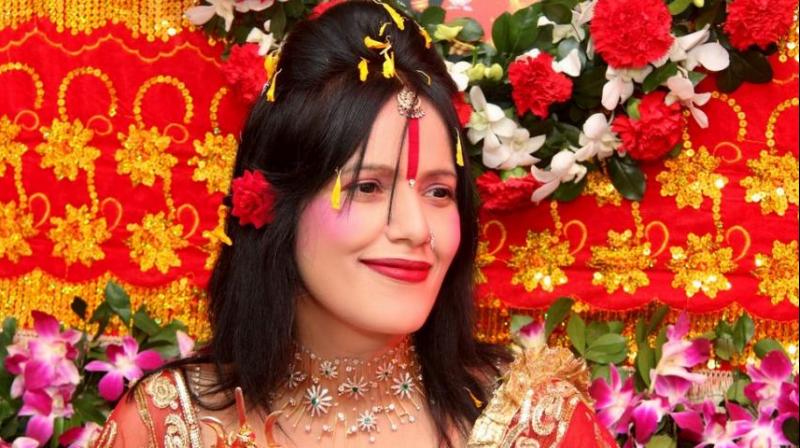 Police filed case against radhe maa Police filed case against radhe maa