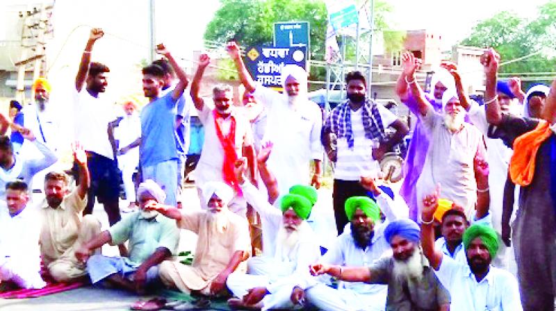 Farmers Protesting Farmers Protesting
