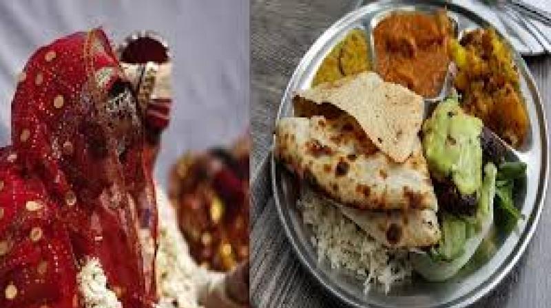 guests fight over shortage of food plates at wedding in up guests fight over shortage of food plates at wedding in up