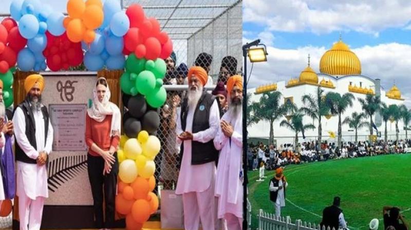 NZ prime minister opens gurdwara sports complex