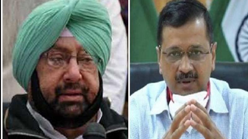 Captain Amarinder Singh, Arvind Kejriwal Captain Amarinder Singh, Arvind Kejriwal