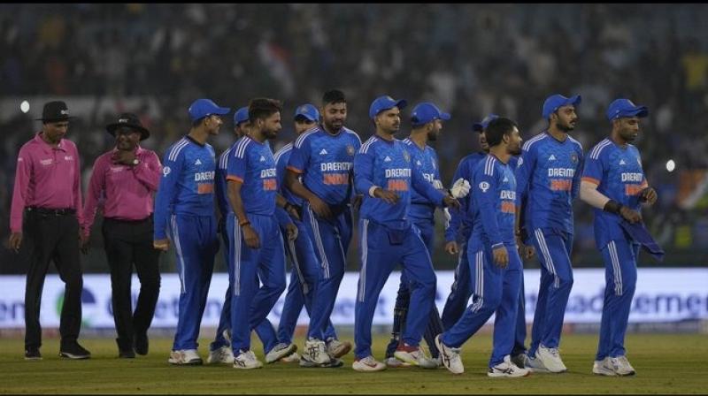 India defeated Australia in the T20 match and won the series 3-1