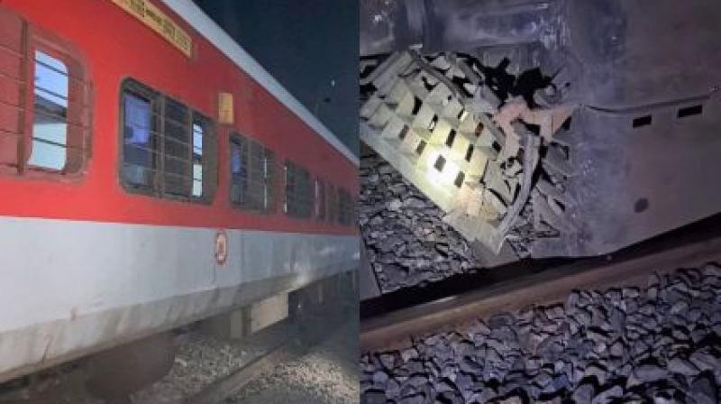 Kanpur News: 25 coaches of Sabarmati Express derailed in Kanpur Kanpur News: 25 coaches of Sabarmati Express derailed in Kanpur