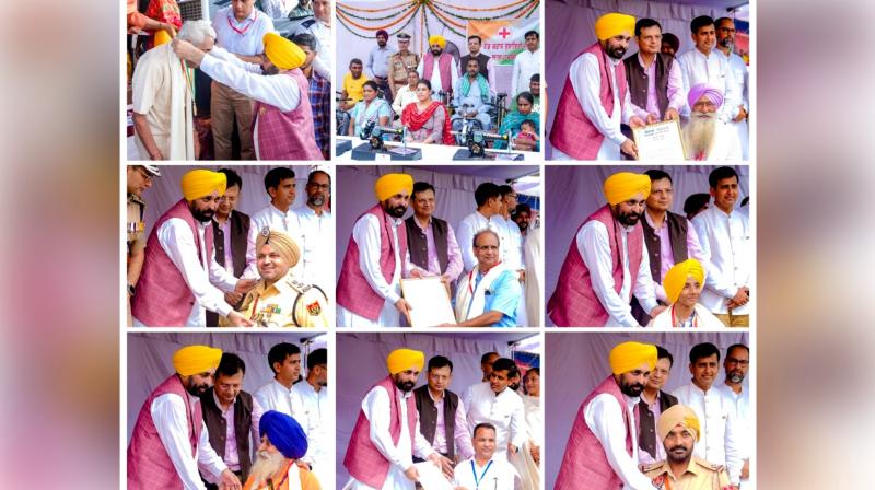CM Bhagwant Singh Maan honored eminent personalities with state awards CM Bhagwant Singh Maan honored eminent personalities with state awards
