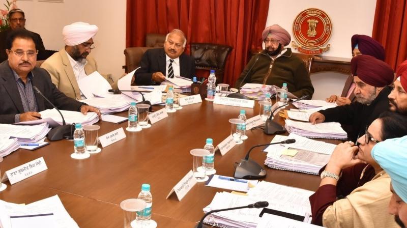 Punjab cabinet meeting Punjab cabinet meeting